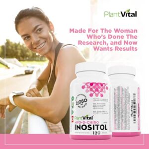 COMPLÉMENT ALIMENTAIRE MYO-INOSITOL & D-CHIRO INOSITOL 120 CAPSULES